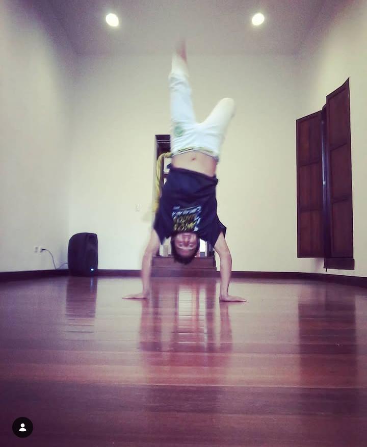 Movimiento de capoeira